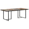 vidaXL Mesa de jantar 200 cm madeira recuperada maci&ccedil;a