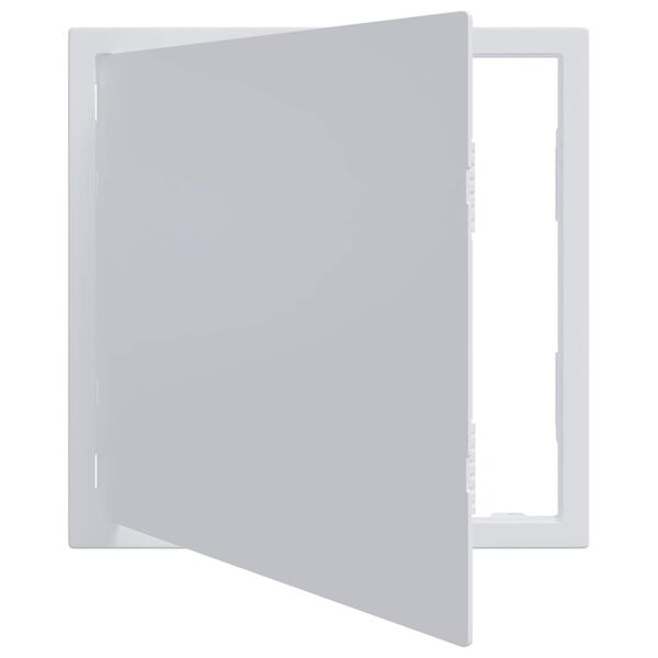 vidaXL Pain&eacute;is de Acesso Branco 40 x 40 cm Pl&aacute;stico ABS