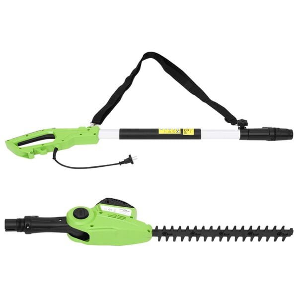 vidaXL Corta-sebes telesc&oacute;pico el&eacute;trico 41 cm 550 W