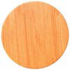vidaXL Tampo de mesa redondo &Oslash;30x2,5 cm pinho maci&ccedil;o castanho-mel