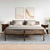 vidaXL Mesas cabeceira 2pcs 46,5x29x61cm deriv.madeira carvalho fumado