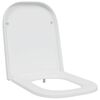 vidaXL Assento de Vaso Sanit&aacute;rio Branco 47,5 x 35 x 3,6 cm Duroplast