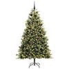 vidaXL &Aacute;rvore de Natal Artificial Articulada com Cones Verde 240 cm