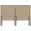 vidaXL Cama boxspring 180x200 cm tecido cinzento-escuro