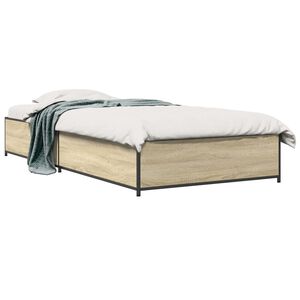 vidaXL Estrutura da Cama Carvalho Sonoma 80 x 200 cm