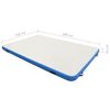 vidaXL Plataforma flutuante insufl&aacute;vel 200x150x15 cm azul e branco