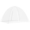 vidaXL Rede mosquiteira com portas malha 220 200x150x140 cm branco