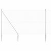 vidaXL Poste de Cerca Prateado 25 x 1,5 m (malla de 16 x 16 mm) A&ccedil;o