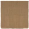 vidaXL Tapete de &Aacute;rea Marrom Claro 200 x 200 cm Juta