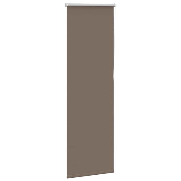 vidaXL Persiana de enrolar 40x130 cm largura tecido 35,7 cm poli&eacute;ster