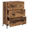 vidaXL Buffet com gaveta Madeira Antiga 69,5 x 34 x 90 cm