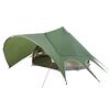 vidaXL Tenda Teepee com telhado Verde e Cinza 600 x 600 x 347 cm