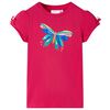 vidaXL Kids'T-shirt Pink 140 Rosa Brilhante 104