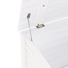 vidaXL Caixa de arruma&ccedil;&atilde;o c/ tampa RANA 60x49x54cm pinho maci&ccedil;o branco