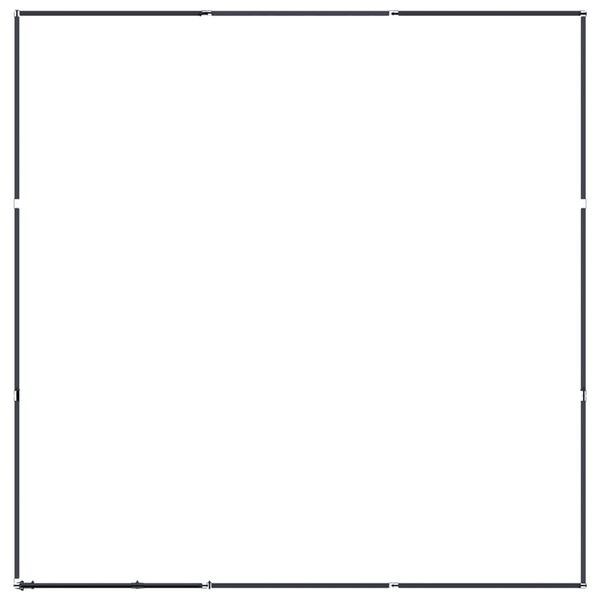 vidaXL Canil de exterior 8,29 m&sup2; a&ccedil;o