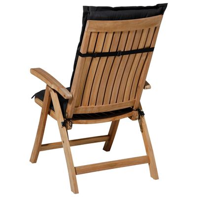 Madison Almofadão cadeira encosto alto Panama 123x50 cm preto
