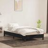 vidaXL Estrutura de cama sem colch&atilde;o 100x220 cm Veludo preto