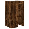 vidaXL Aparador 45x35x75 cm derivados de madeira carvalho fumado