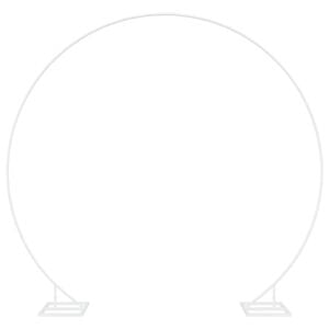 vidaXL Arco de Casamento Branco 220 x 45 x 200 cm A&ccedil;o