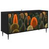 vidaXL Gabinete para TV ZAANDAM 102 x 33 x 51 cm Carvalho Preto