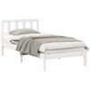 vidaXL Estrutura da Cama com cabeceira Castanho 100 x 200 cm