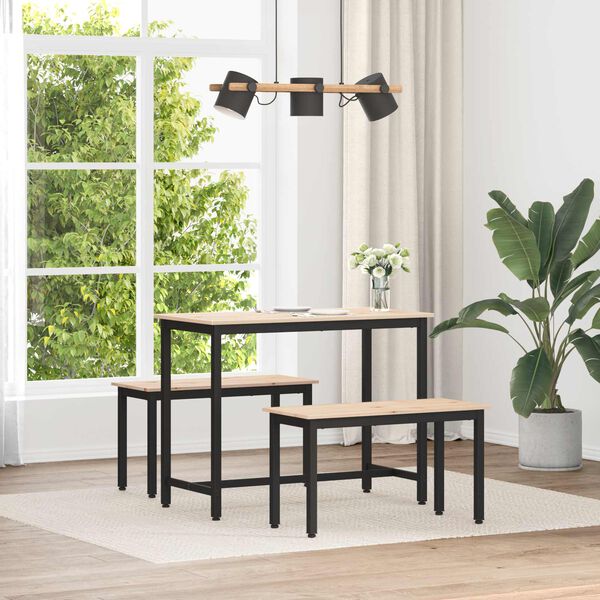 vidaXL banco Natural 160 x 35 x 45 cm Madeira de Pinheiro S&oacute;lida