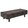 vidaXL Mesa de centro contraplacado estilo vintage 120x55x35 cm