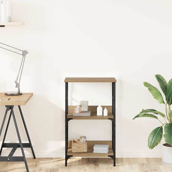 vidaXL Estante 50x33x82 cm derivados de madeira carvalho artisiano