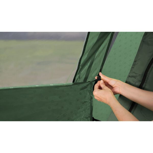 Outwell Tenda t&uacute;nel Ashwood 3 para 3 pessoas + 2 divis&otilde;es folha escura