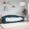 vidaXL Sof&aacute;-cama 80x200 cm veludo azul