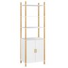 vidaXL Arm&aacute;rio alto 60x40x173 cm derivados de madeira branco