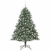 vidaXL &Aacute;rvore de Natal Artificial Verde 180 cm PVC, Pl&aacute;stico e A&ccedil;o