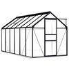 vidaXL Estufa com base alum&iacute;nio antracite 7,03 m&sup2;