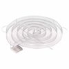 vidaXL Gerador de fumo frio redondo 33,5 cm a&ccedil;o inoxid&aacute;vel