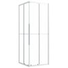vidaXL Cabine de duche ESG opaco 80x80x180 cm