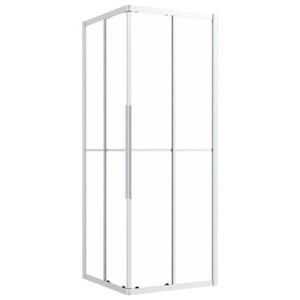 vidaXL Cabine de duche ESG opaco 80x80x180 cm
