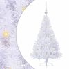 vidaXL &Aacute;rvore de Natal Artificial com 150 LEDs Branco 120 cm PVC e A&ccedil;o