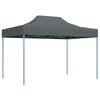 vidaXL Tenda dobr&aacute;vel profissional para festas 3x4 m a&ccedil;o antracite