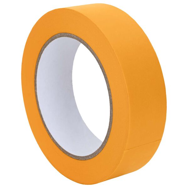 vidaXL Fitas de M&aacute;scara para Pintores 50 pcs Amarelo 30mm x 50m Papel