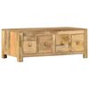 vidaXL Mesa de centro c/ 4 gavetas 90x50x35cm madeira mangueira maci&ccedil;a