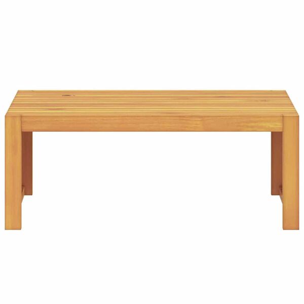 vidaXL Mesa Lateral Castanho 90 x 45 x 35 cm Madeira S&oacute;lida de Ac&aacute;cia