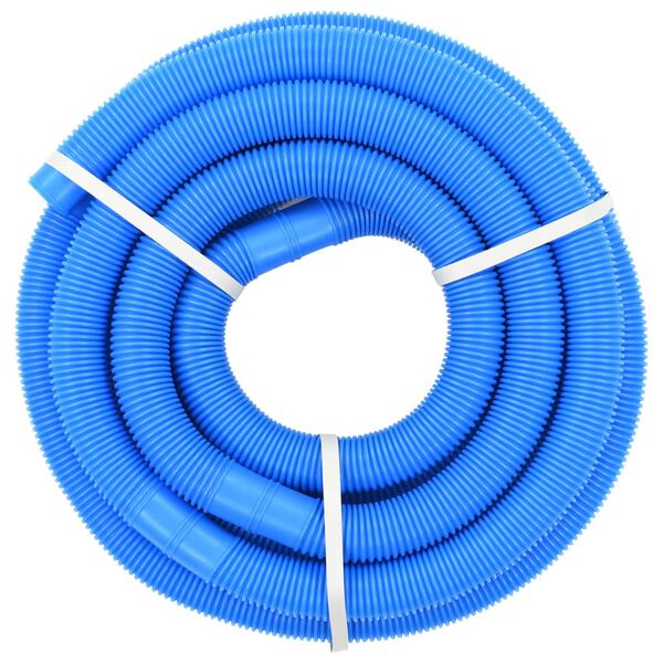 vidaXL Mangueira de piscina azul 38 mm 9 m