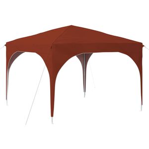 vidaXL Tenda de Festa Pop-up 290 x 290 x 245 cm Terracota