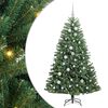 vidaXL &Aacute;rvore de Natal Articulada Artificial Verde 150 cm PVC e Metal
