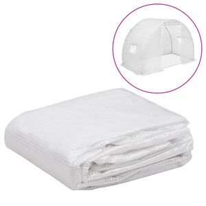 vidaXL Cobertura substitui&ccedil;&atilde;o p/ estufas 4,5m&sup2; 3x1,5x2 m transparente