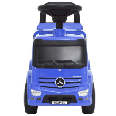 vidaXL Andador camião Mercedes Benz azul
