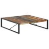 vidaXL Mesa de centro 140x140x40 cm madeira recuperada maci&ccedil;a