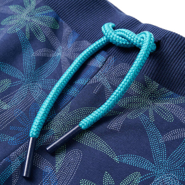 Calções de criança com cordão azul-escuro 116