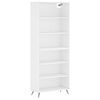 vidaXL Arm&aacute;rio alto 69,5x32,5x180 cm derivados de madeira branco