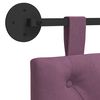 vidaXL Cabeceira Suspensa Roxo 110 x 55 x 7 cm Veludo
